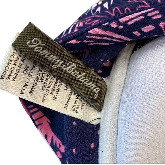 Tommy Bahama Paisley Halter Bikini Top - Picture 4 of 5